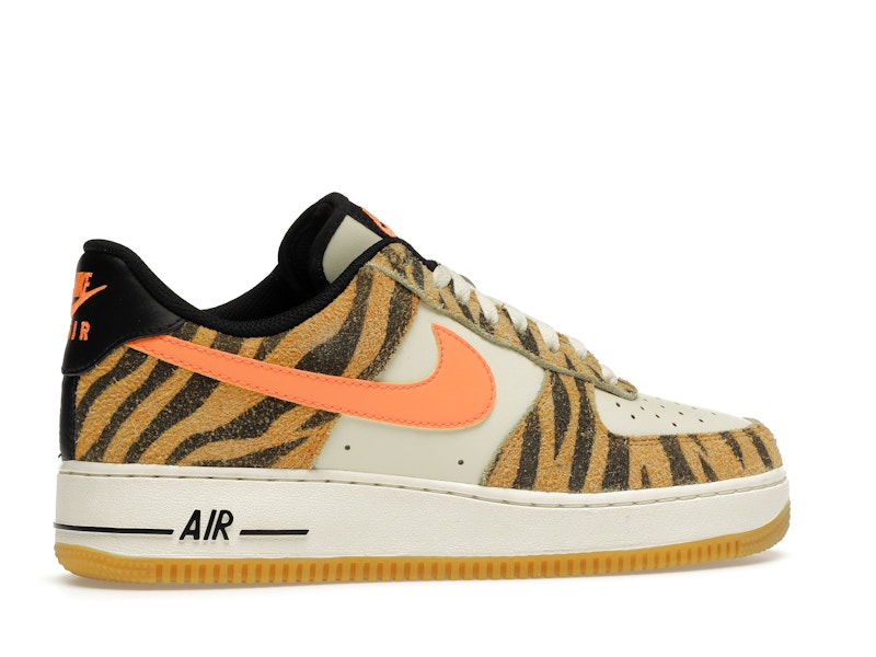 Nike Air Force 1 Low Daktari - Coconut Milk/Atomic Orange-Fuel Orange - DJ6192-100 - 35