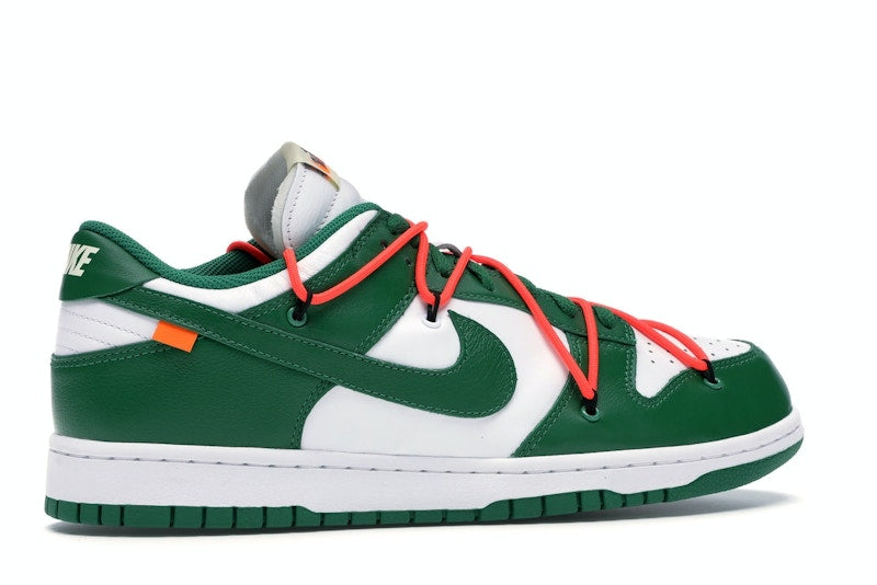 Nike Dunk Low Off White Pine Green - White/Pine Green-Pine Green - CT0856-100 - 35