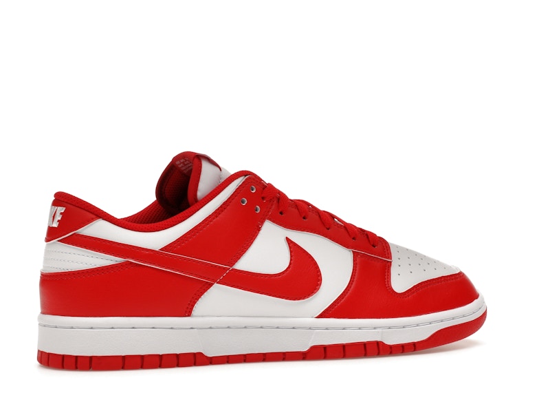 Nike Dunk Low St Johns 2025 - White/University Red-White - HF5441-104 - 35