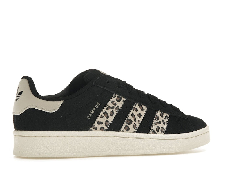 Adidas Campus 00s Black Leopard Womens - Core Black/Supplier Color/Wonder Beige - ID7039 - 35