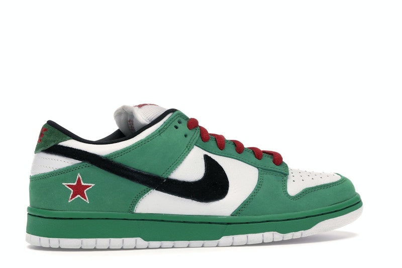 Nike Dunk Sb Low Heineken - Classic Green/Black-White-Red - 304292-302 - 35