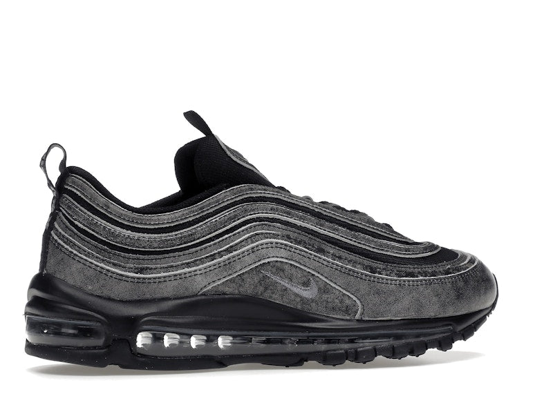 Nike Air Max 97 Comme Des Garcons Homme Plus Black - Black/Metallic Black - DX6932-002 - 35