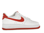 Nike Air Force 1 07 Dragon Red - White/White/Dragon Red - FJ4146-106 - 35