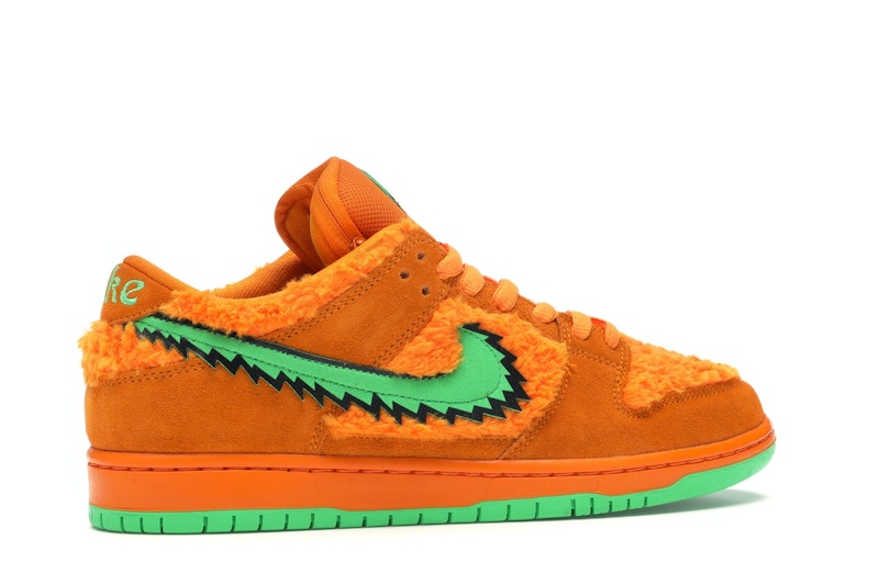 Nike Sb Dunk Low Grateful Dead Bears Orange - Bright Ceramic/Green Spark - CJ5378-800 - 35