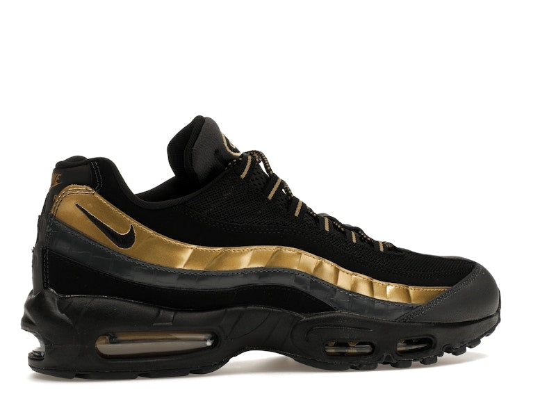 Nike Air Max 95 Black Metallic Gold - Black/Black-Metallic Gold-Anthracite - 538416-007 - 35