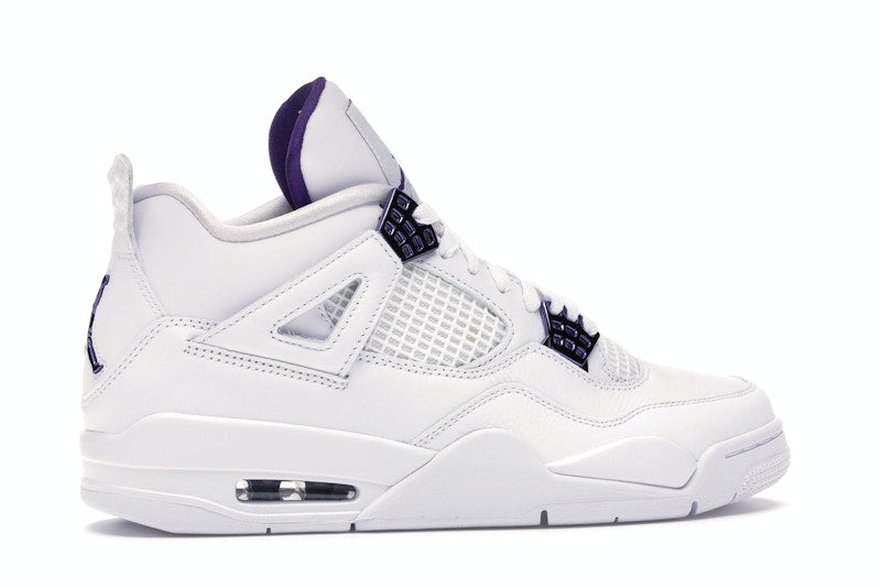 Air Jordan 4 Retro White Court Purple