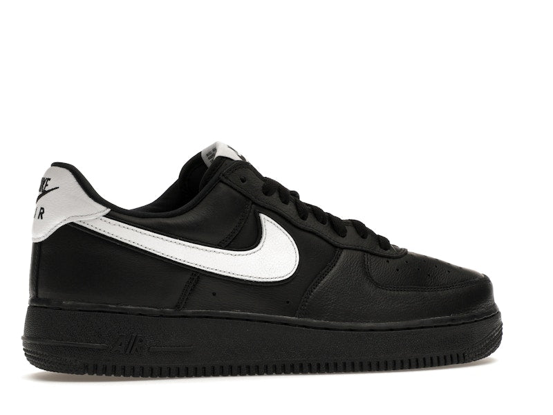 Nike Air Force 1 Low Qs Black White - Black/White-Black - CQ0492-001 - 35