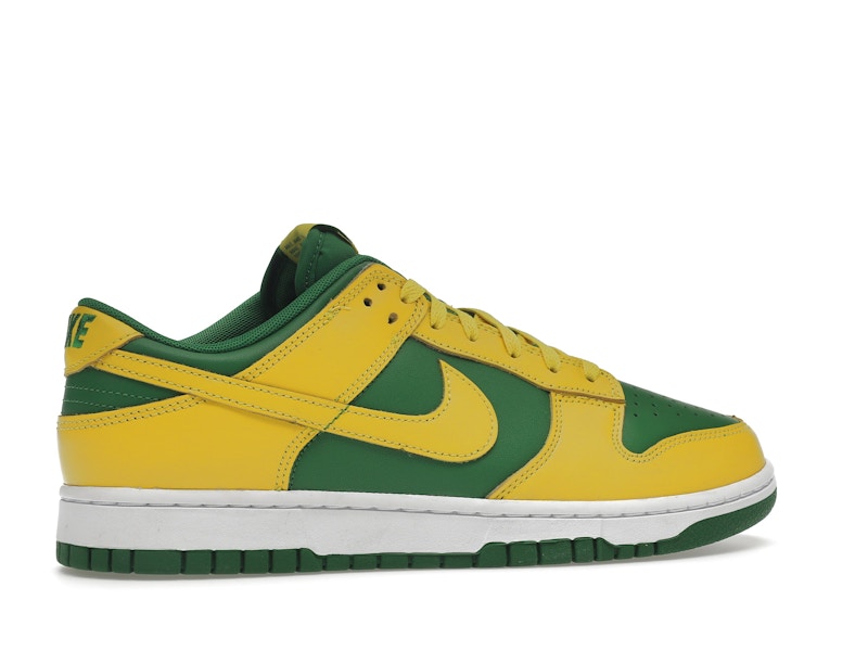 Nike Dunk Low Reverse Brazil - Apple Green/Yellow Strike-White - DV0833-300 - 35