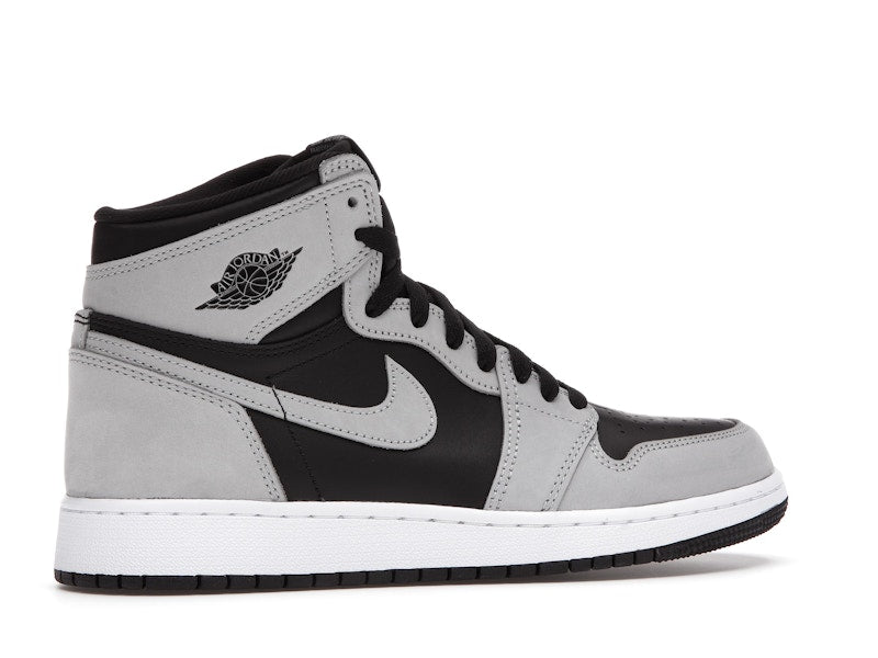 Air Jordan 1 Retro High Black White Light Smoke Grey (GS)