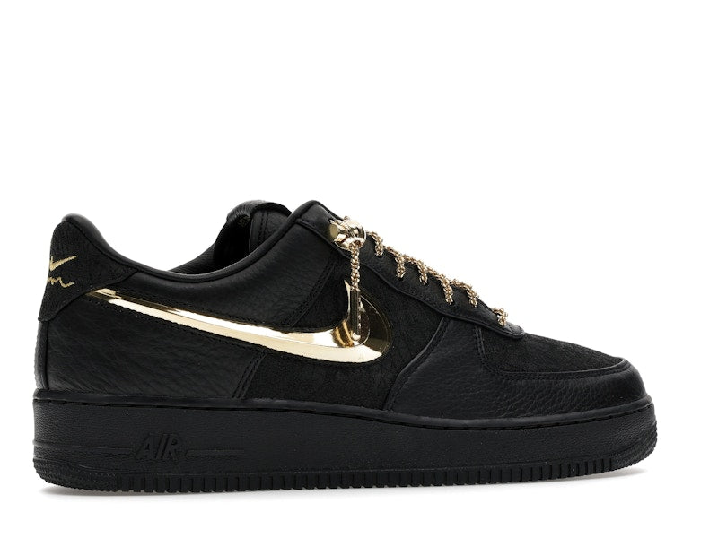 Nike Air Force 1 Low Victor Solomon ASW Black, vista a 360 gradi 35 di 36