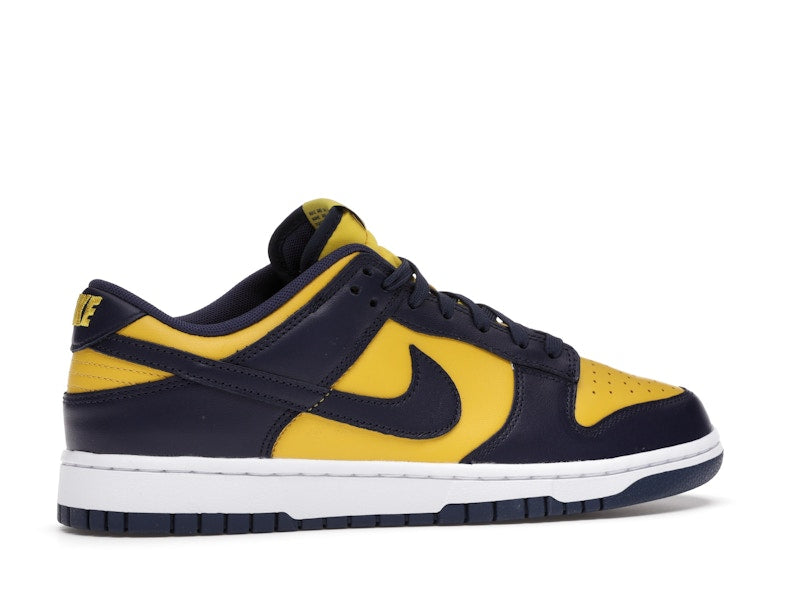 Nike Dunk Low Michigan - Varsity Maize/Midnight Navy-White - DD1391-700 - 35