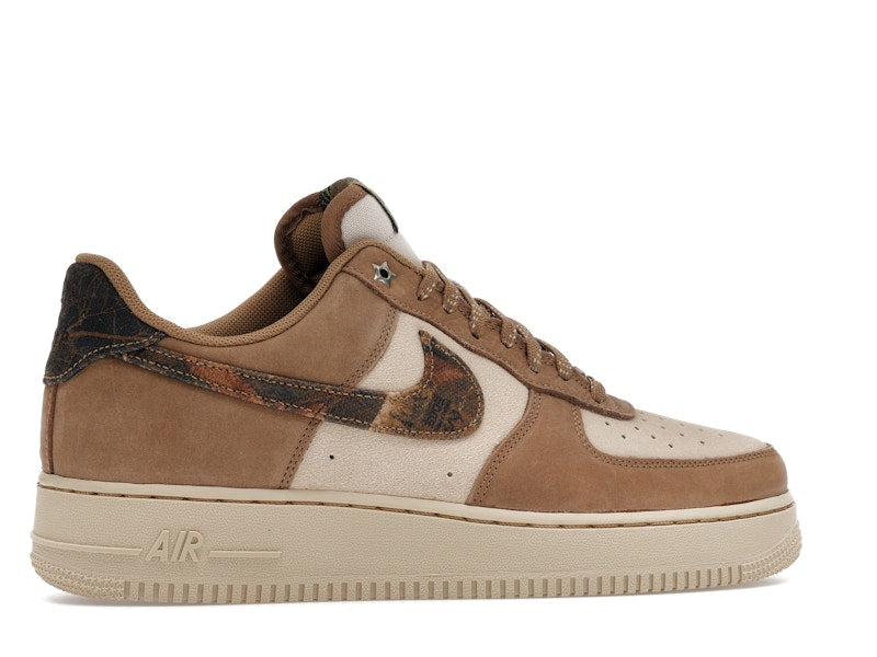 Nike Air Force 1 Low 07 Realtree Rattan Rocky Tan Seal Brown Camo - Rattan/Multi-color/Rocky Tan/Seal Brown - IO9803-200 - 35