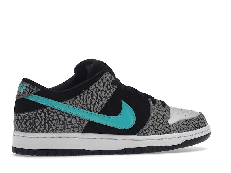 Nike Sb Dunk Low Atmos Elephant - Medium Grey/Black-White-Clear Jade - BQ6817-009 - 35
