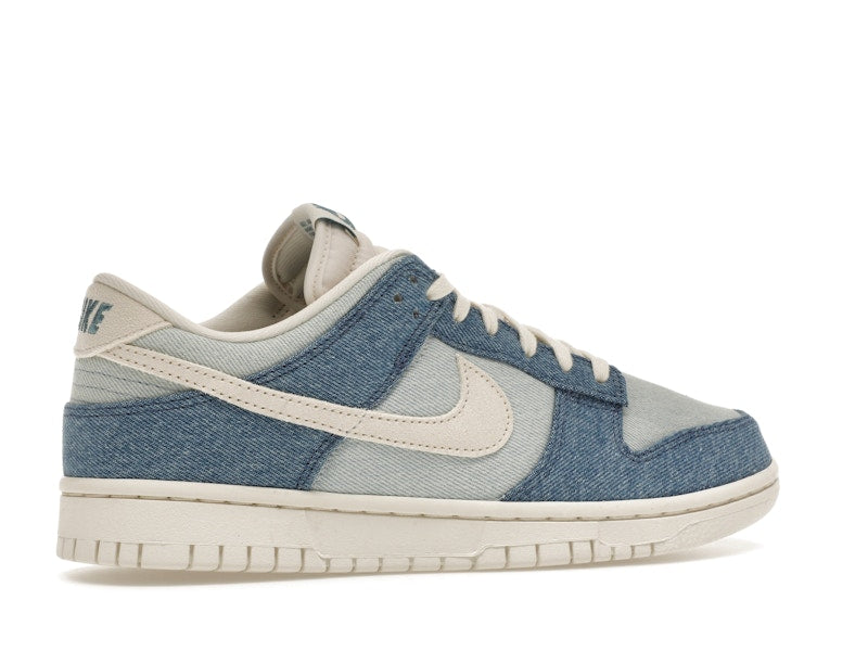 Nike Dunk Low Smokey Blue Denim (Women's), vista a 360 gradi 35 di 36