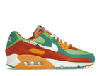 Nike Air Max 90 SE Running Club - Roma Green/Sail/Orange/Mean Green - DC9336-300 - 36