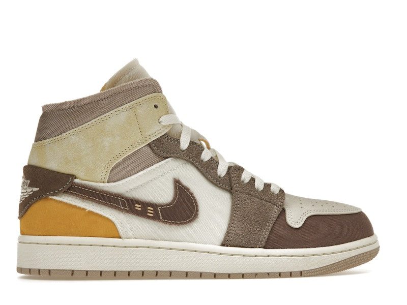Air Air Jordan 1 Mid Se Craft Taupe Haze - Sail/Taupe Haze/Fossil Stone/Celestial Gold/Muslin - DM9652-102 - 36