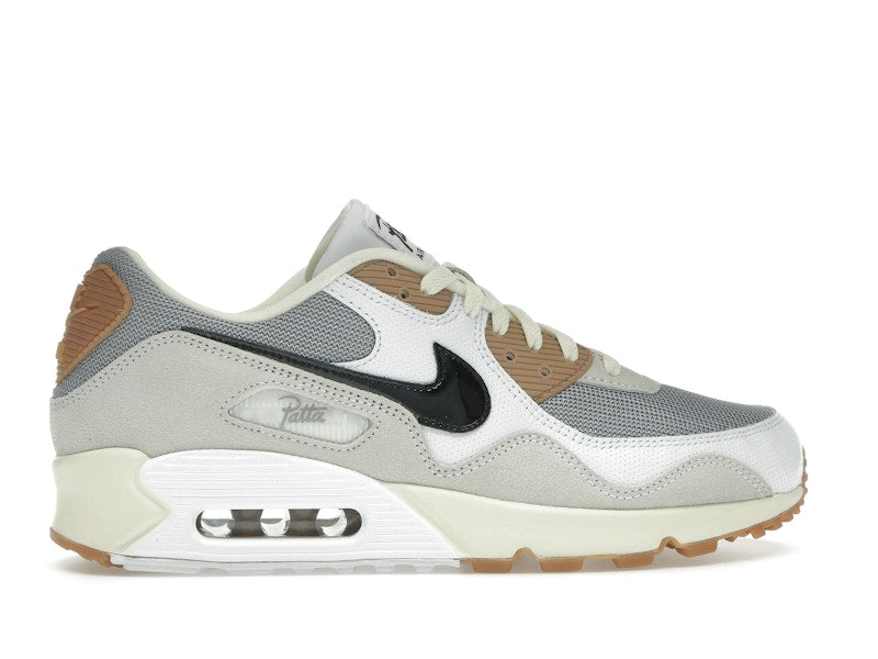 Nike Air Max 90 SP Patta Waves Particle Grey Coconut Milk, vista a 360 gradi 36 di 36