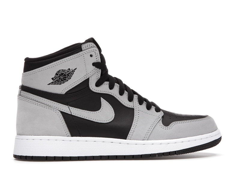 Air Jordan 1 Retro High Black White Light Smoke Grey (GS)