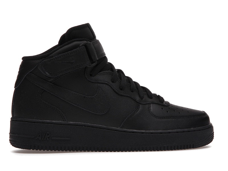 Nike Air Force 1 Mid 07 Triple Black 2021 - Black/Black - 315123-001/CW2289-001 - 36