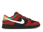 Nike Dunk Low Biker Tattoos - Black/White/Gym Red/University Gold/Atomic Teal - FZ3057-001 - 36