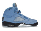 Air Jordan 5 Retro Unc University Blue, vista a 360 gradi 36 di 36