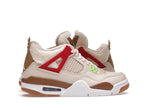 Air Jordan 4 Retro Where The Wild Things Are (GS) - Pearl White/Dark Driftwood-Gym Red - DH0572-264 - 36