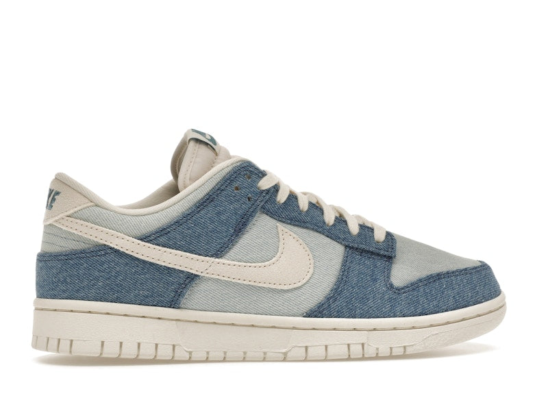 Nike Dunk Low Smokey Blue Denim (Women's), vista a 360 gradi 36 di 36