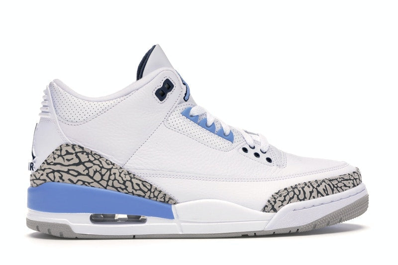 Air Jordan 3 Retro Unc (2020), vista a 360 gradi 36 di 36