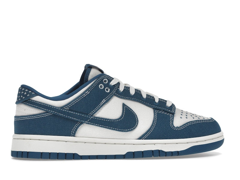 Nike Dunk Low Industrial Blue Sashiko - Summit White/Industrial Blue - DV0834-101 - 36
