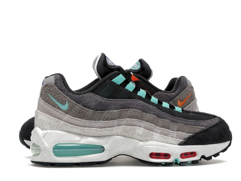 Nike Air Max 95 Og Big Bubble Greedy 2026 - Hyper Turquoise/Volt/Solar Red - IU2636-300 - 36
