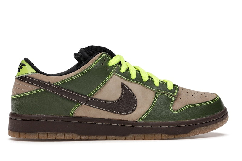 Nike Dunk Sb Low Jedi - Khaki/Baroque Brown-Safari - 304292-222 - 36
