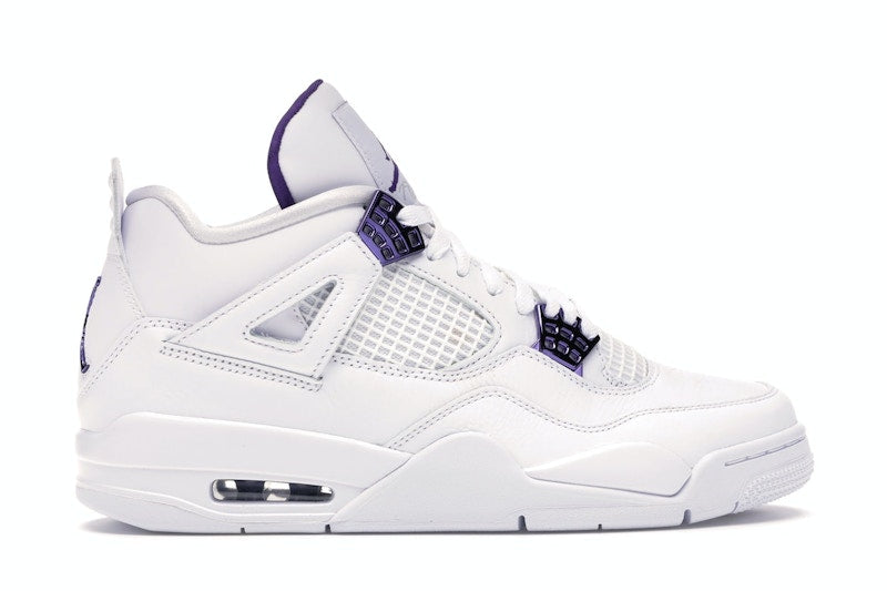 Air Jordan 4 Retro White Court Purple