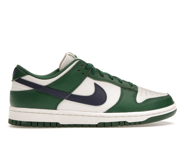 Nike Dunk Low Retro Gorge Green Midnight Navy Womens - Gorge Green/Midnight Navy/Phantom - DD1503-300 - 36