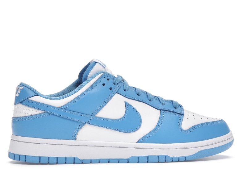 Nike Dunk Low Unc 2021 - White/University Blue-White - DD1391-102 - 36