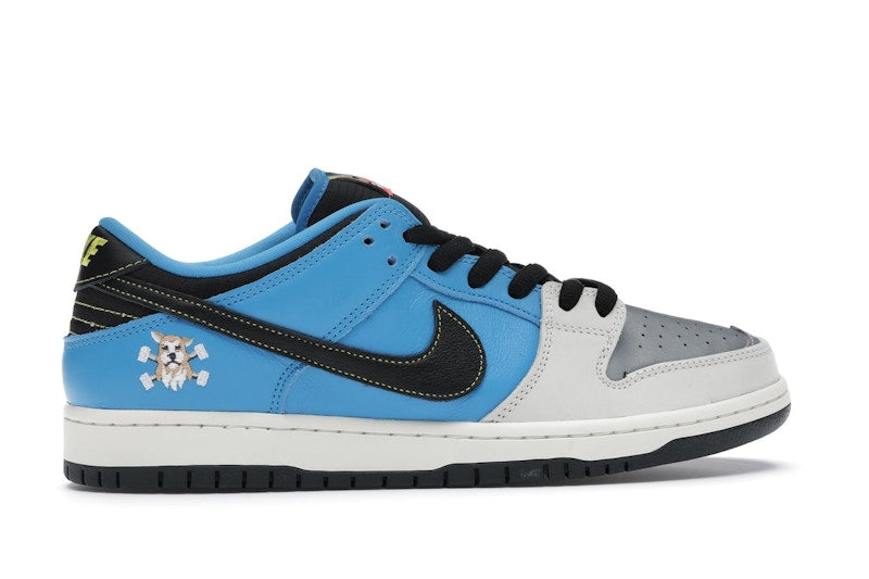 Nike SB Dunk Low Instant Skateboards - Blue Hero/Pale Ivory/Black - CZ5128-400 - 36