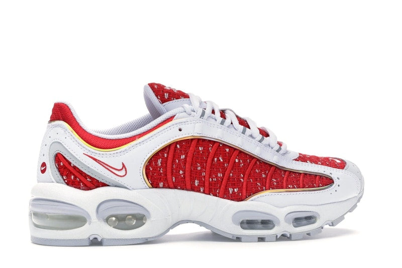 Nike Air Max Tailwind 4 Supreme White, vista a 360 gradi 36 di 36