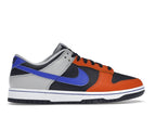 Nike Dunk Low EMB NBA 75th Anniversary Knicks - Black/Racer Blue-Grey Fog-Orange - DD3363-002 - 36