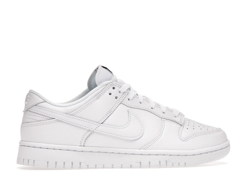 Nike Dunk Low Triple White 2021 (W) - White/White-White - DD1503-109 - 36