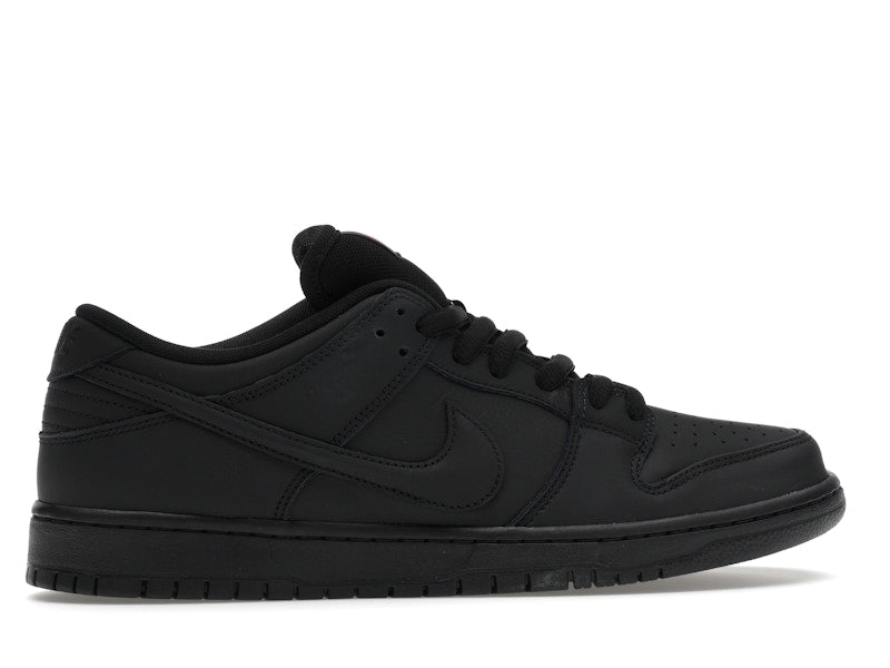 Nike Sb Dunk Low Pro Triple Black - Black/Anthracite/Safety Orange - FJ1674-001 - 36