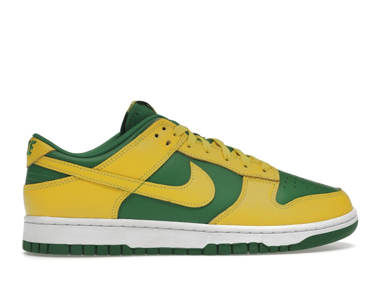 Nike Dunk Low Reverse Brazil - Apple Green/Yellow Strike-White - DV0833-300 - 36