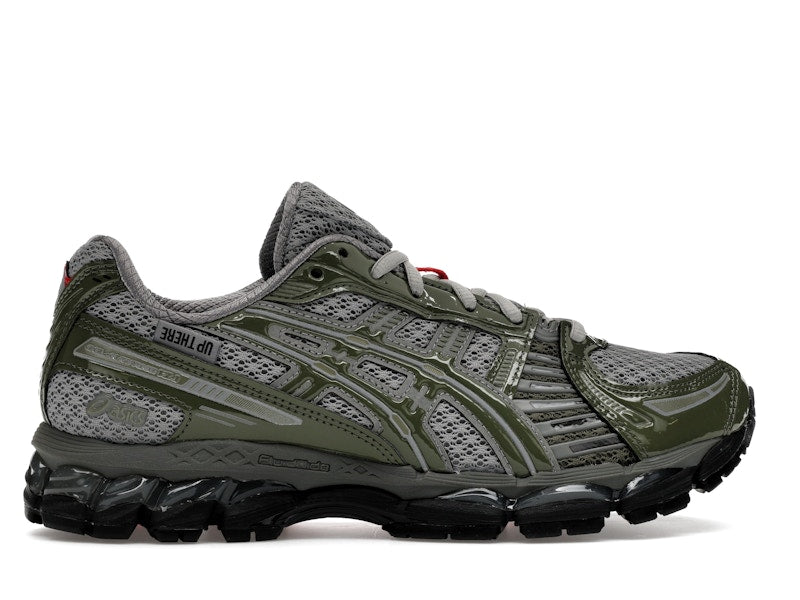 Asics Gel Kayano 121 Up There - Olive Green/Grey/Red - 1203A869-021 - 36