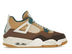 Air Jordan 4 Retro Cacao Wow (GS) - Cacao Wow/Geode Teal/Ale Brown/Twine/Sail/Luminous Green - FB2214-200 - 36