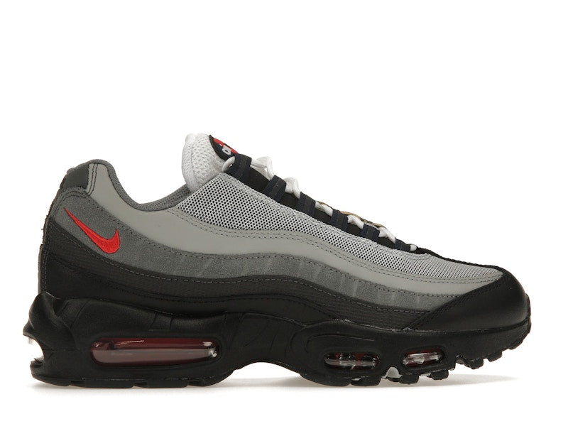 Nike Air Max 95 Track Red Smoke Grey - Black/Anthracite/Smoke Grey/Track Red - DM0011-007 - 36