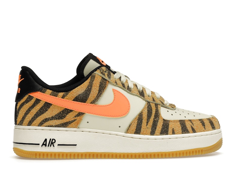 Nike Air Force 1 Low Daktari - Coconut Milk/Atomic Orange-Fuel Orange - DJ6192-100 - 36