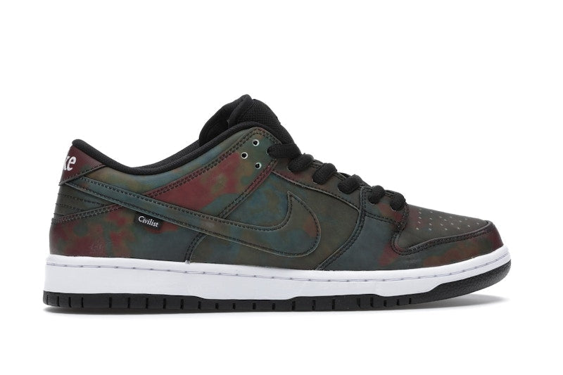 Nike Sb Dunk Low Civilist - Black/Black-Black - CZ5123-001 - 36