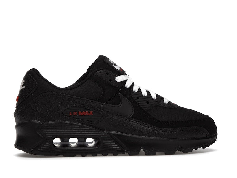 Nike Air Max 90 Black Sport Red - Black/Sport Red/White/Black - DC9388-002 - 36