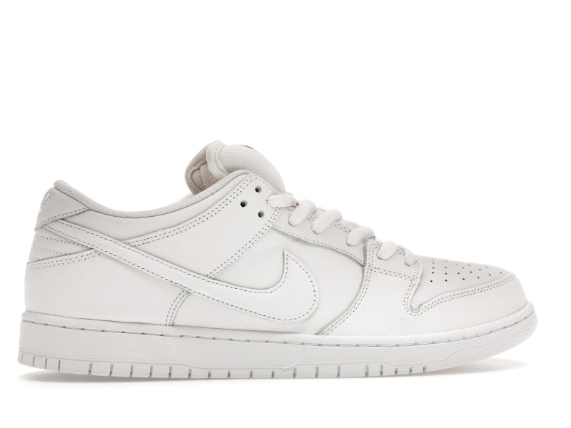 Nike Sb Dunk Low Pro Triple White - White/White/White/White - FJ1674-100 - 36