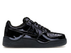 Nike Air Force 1 Low Lebron James Black Patent - Black/Black/Metallic Gold - IO6129-001 - 36