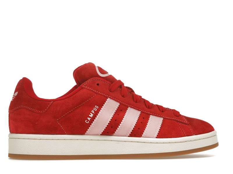 Adidas Campus 00s Better Scarlet Clear Pink - Better Scarlet/Clear Pink/Cloud White - H03477 - 36