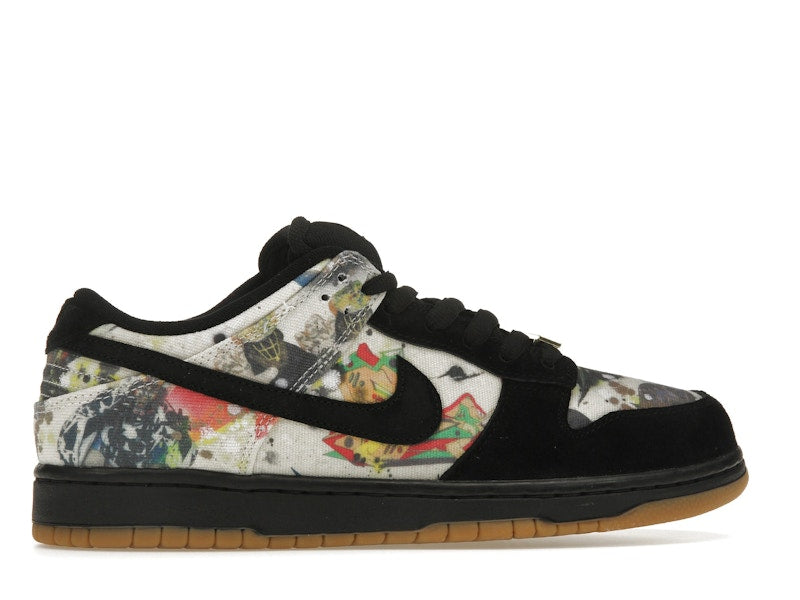 Nike SB Dunk Low Supreme Rammellzee, vista a 360 gradi 36 di 36